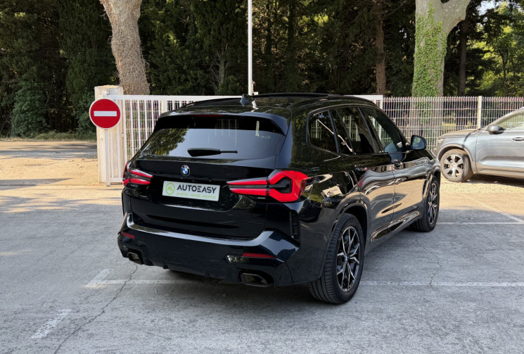 BMW X3  xDrive 20d 190 Mild Hybrid M Sport BVA8 / Suivi BMW / Toit Ouvrant / Sièges Electriques /HUD