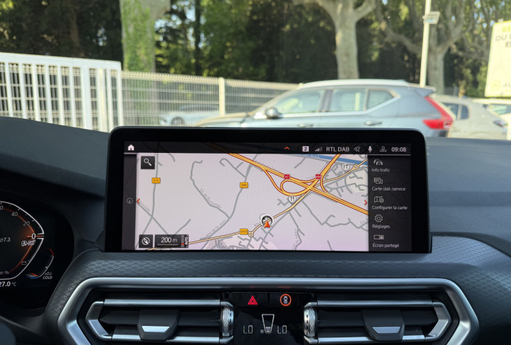 BMW X3  xDrive 20d 190 Mild Hybrid M Sport BVA8 / Suivi BMW / Toit Ouvrant / Sièges Electriques /HUD