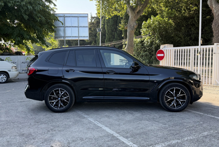BMW X3  xDrive 20d 190 Mild Hybrid M Sport BVA8 / Suivi BMW / Toit Ouvrant / Sièges Electriques /HUD
