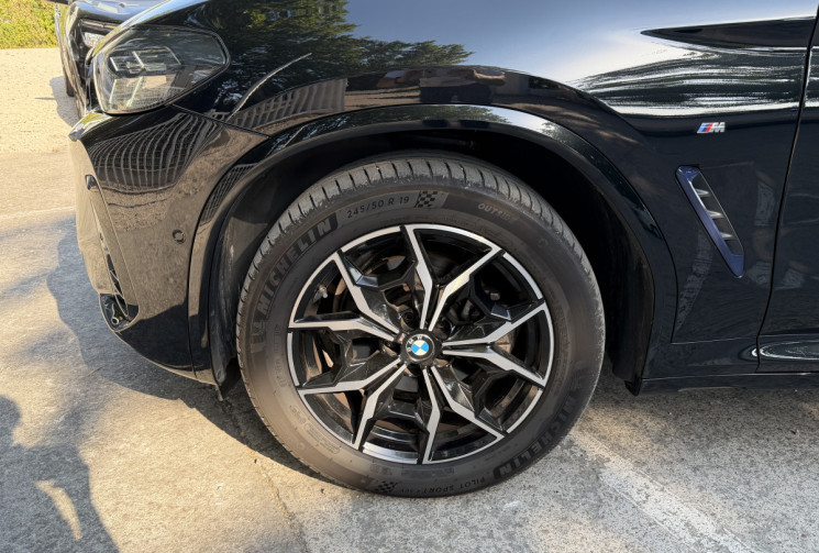 BMW X3  xDrive 20d 190 Mild Hybrid M Sport BVA8 / Suivi BMW / Toit Ouvrant / Sièges Electriques /HUD