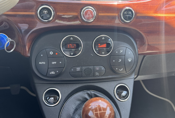 FIAT 500 RIVA 1.2 MPi 69 cv Phase 3 * Radar Ar * Régulateur