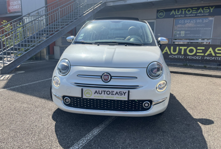 FIAT 500C 1.2 69 ch CABRIOLET / CUIR / Distribution OK