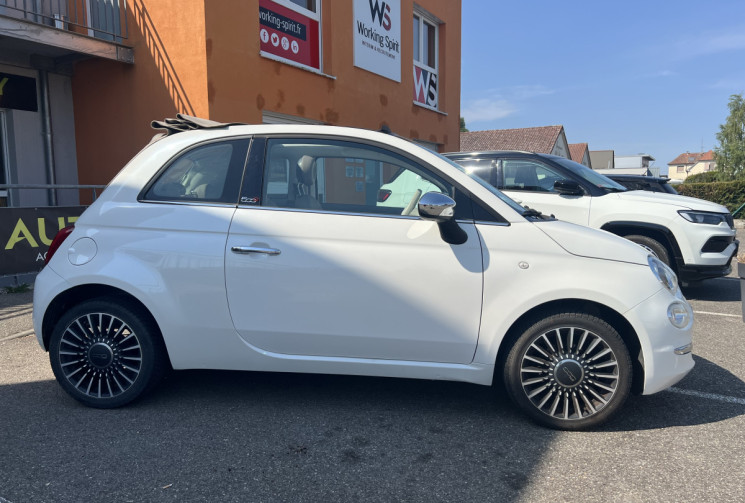 FIAT 500C 1.2 69 ch CABRIOLET / CUIR / Distribution OK