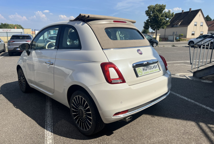 FIAT 500C 1.2 69 ch CABRIOLET / CUIR / Distribution OK