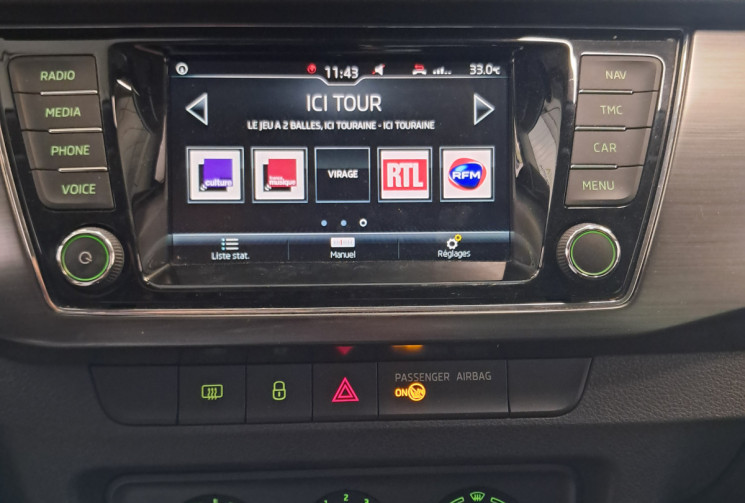 Skoda Fabia III 1.0 TSI 95 CLEVER - CAMERA - SUIVI ENTRETIEN -