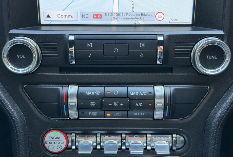 Ford MUSTANG FASTBACK 2.3 TI ECOBOOST 317 / Echappement BORLA / Android Auto / FULL Entretien