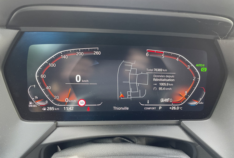 BMW SERIE 2 GRAN COUPE  220dA 190 ch M Sport/Apple CarPlay Android/Entretiens BMW