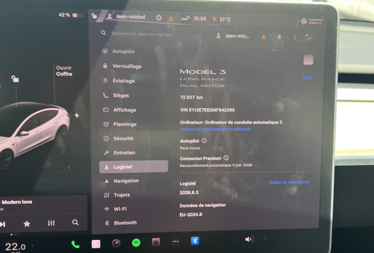 Tesla Model 3 Dual Motor Long Range AWD