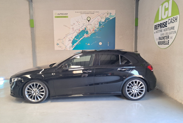 Mercedes Classe A 200 1.3 Ti 163 7G-DC  AMG LINE T / Toit ouvrant / Tête Haute / Sièges sport 