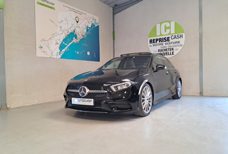 Mercedes Classe A 200 1.3 Ti 163 7G-DC  AMG LINE T / Toit ouvrant / Tête Haute / Sièges sport 