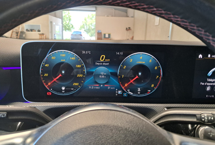 Mercedes Classe A 200 1.3 Ti 163 7G-DC  AMG LINE T / Toit ouvrant / Tête Haute / Sièges sport 