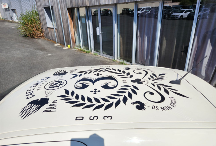 DS DS 3  1.2 THP EAT6 S&S 110 CAFE RACER  / COURROIE A JOUR / GARANTIE 12 MOIS