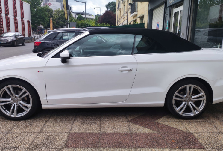 Audi A3 Cabriolet 1.5 150 ch TFSI DSG-7 S-LINE - SUIVI AUDI