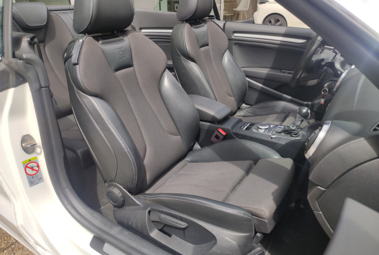 Audi A3 Cabriolet 1.5 150 ch TFSI DSG-7 S-LINE - SUIVI AUDI