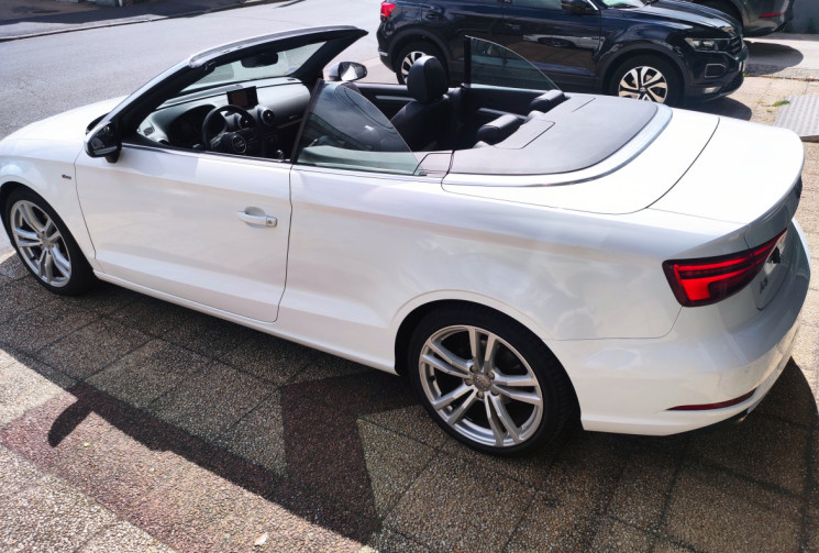 Audi A3 Cabriolet 1.5 150 ch TFSI DSG-7 S-LINE - SUIVI AUDI