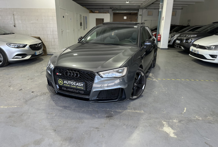 Audi RS3 SPORTBACK 2.5 TFSI 367 Suivi Audi / TO / B&O / CarPlay / Echappement RS / Sièges chauffants