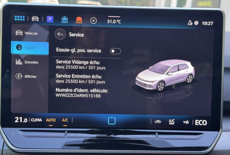 Volkswagen Golf 8.5 Edition 50 1.5 eTSi 204 DSG6 eHybrid / Garantie VW 08/28 / IQ Light / Camera 