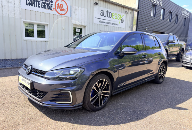 Volkswagen Golf GTE 1.4 E-Hybrid 204 ch *Radar Av et Ar*Caméra de recul*Entr VW*CT OK*SOH OK