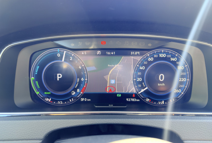 Volkswagen Golf GTE 1.4 E-Hybrid 204 ch *Radar Av et Ar*Caméra de recul*Entr VW*CT OK*SOH OK