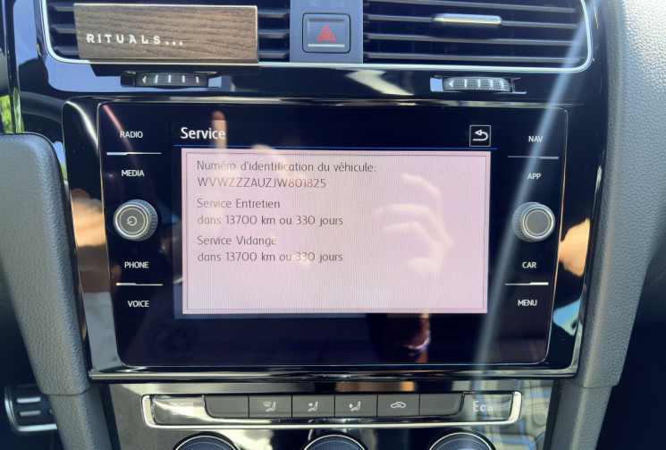 Volkswagen Golf GTE 1.4 E-Hybrid 204 ch *Radar Av et Ar*Caméra de recul*Entr VW*CT OK*SOH OK