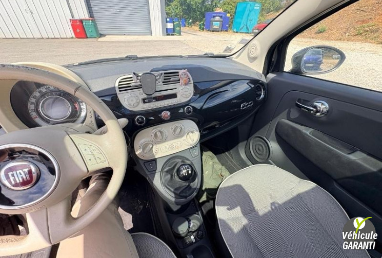 FIAT 500 1.2 69 CV LOUNGE / TRÉS BON ÉTAT / CT OK REVISION OK / DISTRIBUTION OK / GARANTIE
