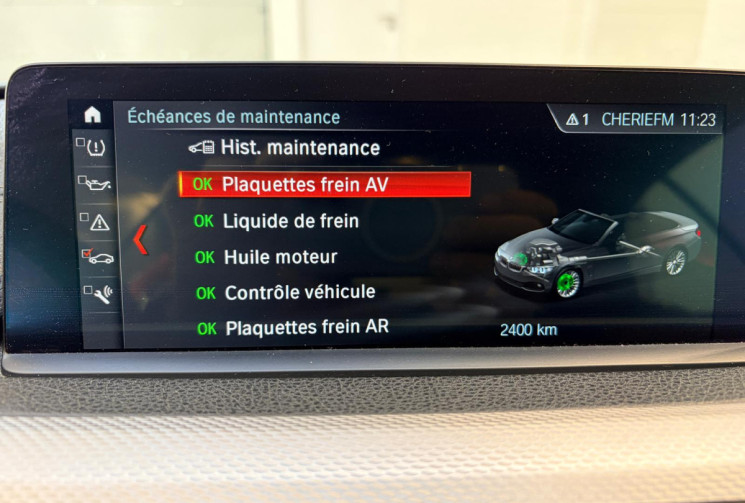 BMW Série 4 Cabriolet 420i M SPORT CAB - FRANCE - ENTRETIEN COMPLET BMW - 
