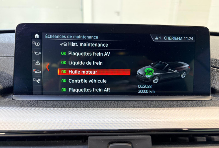 BMW Série 4 Cabriolet 420i M SPORT CAB - FRANCE - ENTRETIEN COMPLET BMW - 