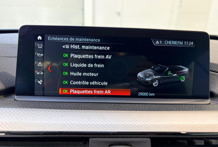 BMW Série 4 Cabriolet 420i M SPORT CAB - FRANCE - ENTRETIEN COMPLET BMW - 