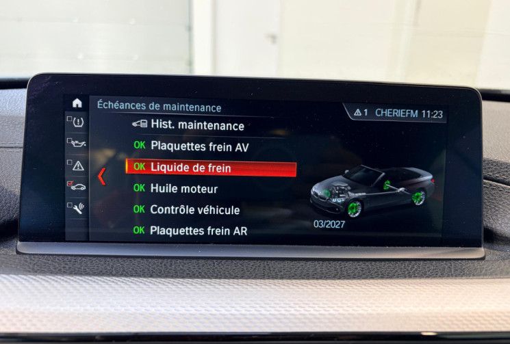 BMW Série 4 Cabriolet 420i M SPORT CAB - FRANCE - ENTRETIEN COMPLET BMW - 