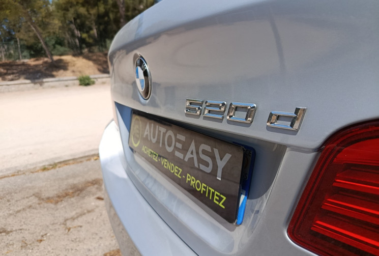 BMW Série 5 520D - F10 - BVA8 - 2.0L 184 CH - Keyless - Radars - Regulateur.