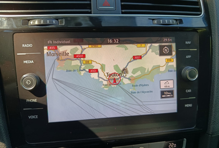 Volkswagen Golf 7 VII ph.2 - GTD - 2.0L TDI 184CH - Française - Virtual - CarPlay - Camera