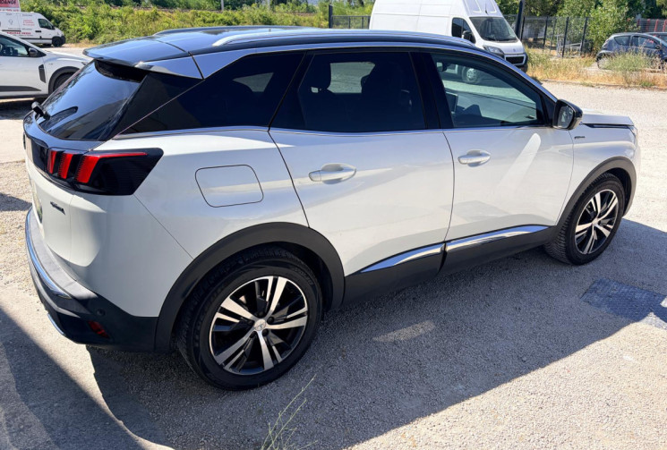Peugeot 3008 GTLine 1.5L HDI 130CV - BLANC NACREE - ENTRETIEN SUR FACTURE