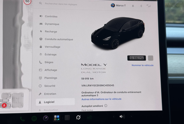 Tesla Model Y DUAL MOTOR LONG RANGE 476 GRANDE AUTONOMIE 