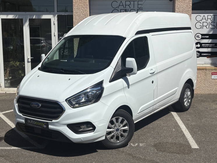 Ford TRANSIT CUSTOM FG  Réhaussé 2.0 EcoBlue 130 ch  / TVA RÉCUPÉRABLE / PREMIÈRE MAIN