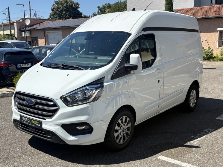Ford TRANSIT CUSTOM FG  Réhaussé 2.0 EcoBlue 130 ch  / TVA RÉCUPÉRABLE / PREMIÈRE MAIN