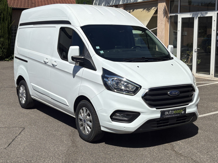 Ford TRANSIT CUSTOM FG  Réhaussé 2.0 EcoBlue 130 ch  / TVA RÉCUPÉRABLE / PREMIÈRE MAIN