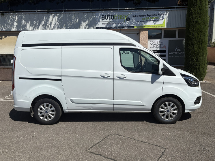 Ford TRANSIT CUSTOM FG  Réhaussé 2.0 EcoBlue 130 ch  / TVA RÉCUPÉRABLE / PREMIÈRE MAIN