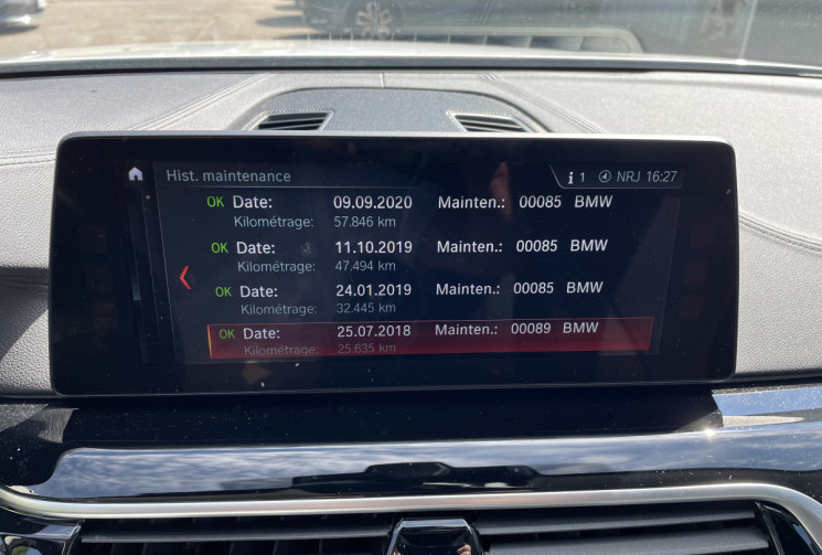BMW Série 5 525 D 231ch BVA Luxury Line/HUD/Camera/Cuir/Sièges électriques/