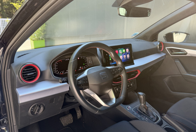 SEAT Ibiza 1.0 TSI 110 DSG7 FR / 2ème Main / Carplay / Cockpit / Keyless / Caméra