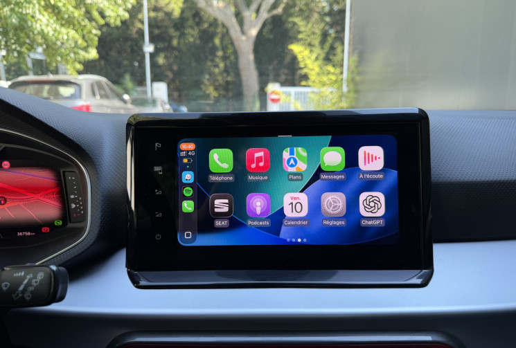 SEAT Ibiza 1.0 TSI 110 DSG7 FR / 2ème Main / Carplay / Cockpit / Keyless / Caméra