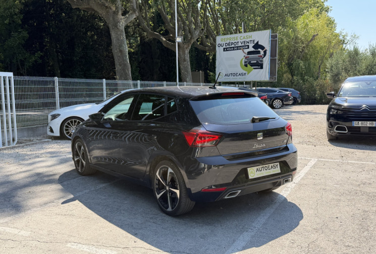 SEAT Ibiza 1.0 TSI 110 DSG7 FR / 2ème Main / Carplay / Cockpit / Keyless / Caméra