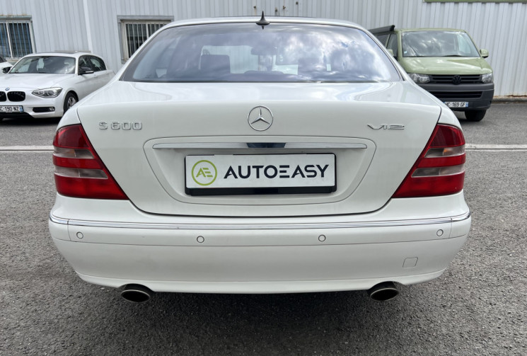 Mercedes CLASSE S 600 V12 5.8i 367cv BVA * Full Option * Faible Kilométrage * W220