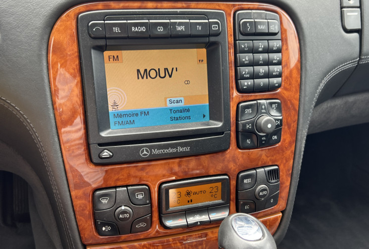 Mercedes CLASSE S 600 V12 5.8i 367cv BVA * Full Option * Faible Kilométrage * W220
