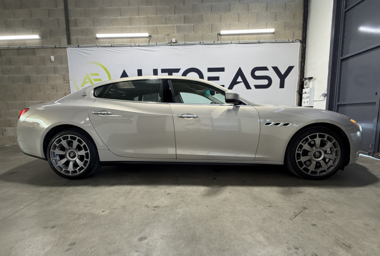 Maserati Quattroporte  3.8 V8 Bi turbo 530 ch GTS Carplay intérieur cuir beige