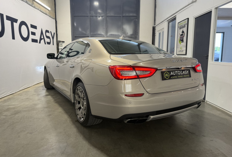 Maserati Quattroporte  3.8 V8 Bi turbo 530 ch GTS Carplay intérieur cuir beige