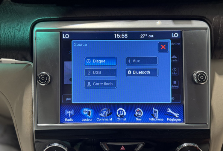 Maserati Quattroporte  3.8 V8 Bi turbo 530 ch GTS Carplay intérieur cuir beige