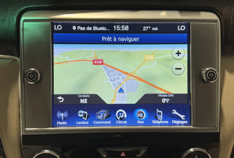 Maserati Quattroporte  3.8 V8 Bi turbo 530 ch GTS Carplay intérieur cuir beige