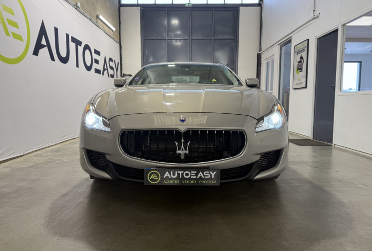 Maserati Quattroporte  3.8 V8 Bi turbo 530 ch GTS Carplay intérieur cuir beige