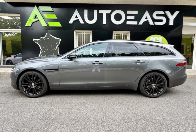 Jaguar XF SPORTBRAKE 2.0 D 240 PRESTIGE AWD / Toit panoramique / Caméra 360° / Sièges électriques 