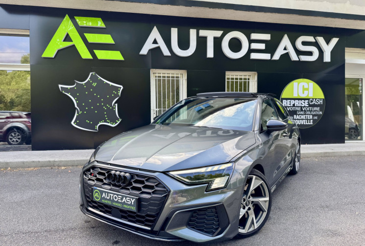 Audi S3 SPORTBACK 8Y 2.0 TFSi Quattro 310 DSG7 / Toit Ouvrant / Matrix / Carplay / B&O / Tete Haute